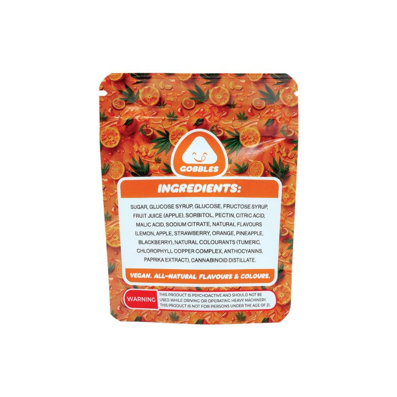 GOBBLES TANGERINE GUMMIES 4X30MG