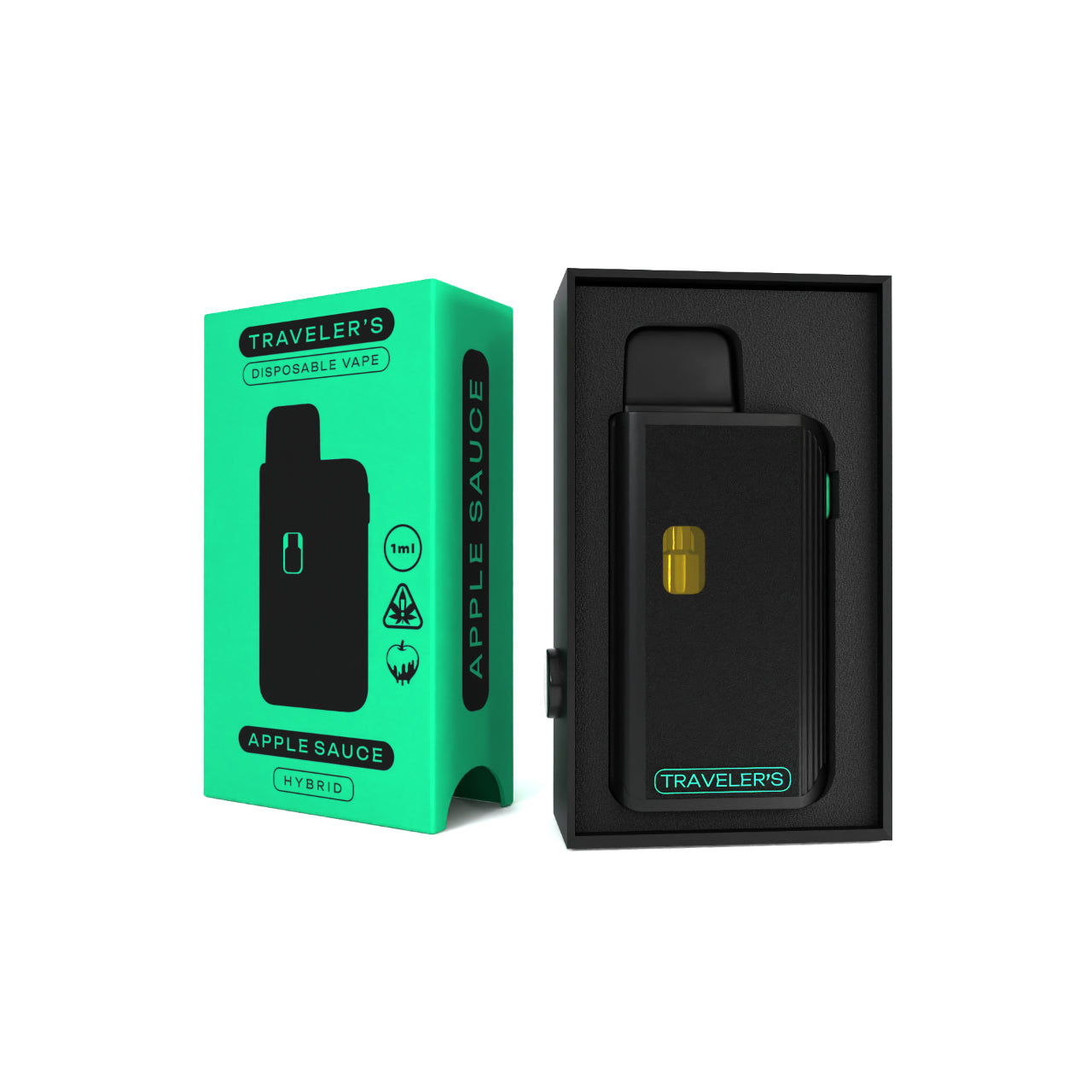 Traveler 1ml Disposable Vape: Apple Sauce