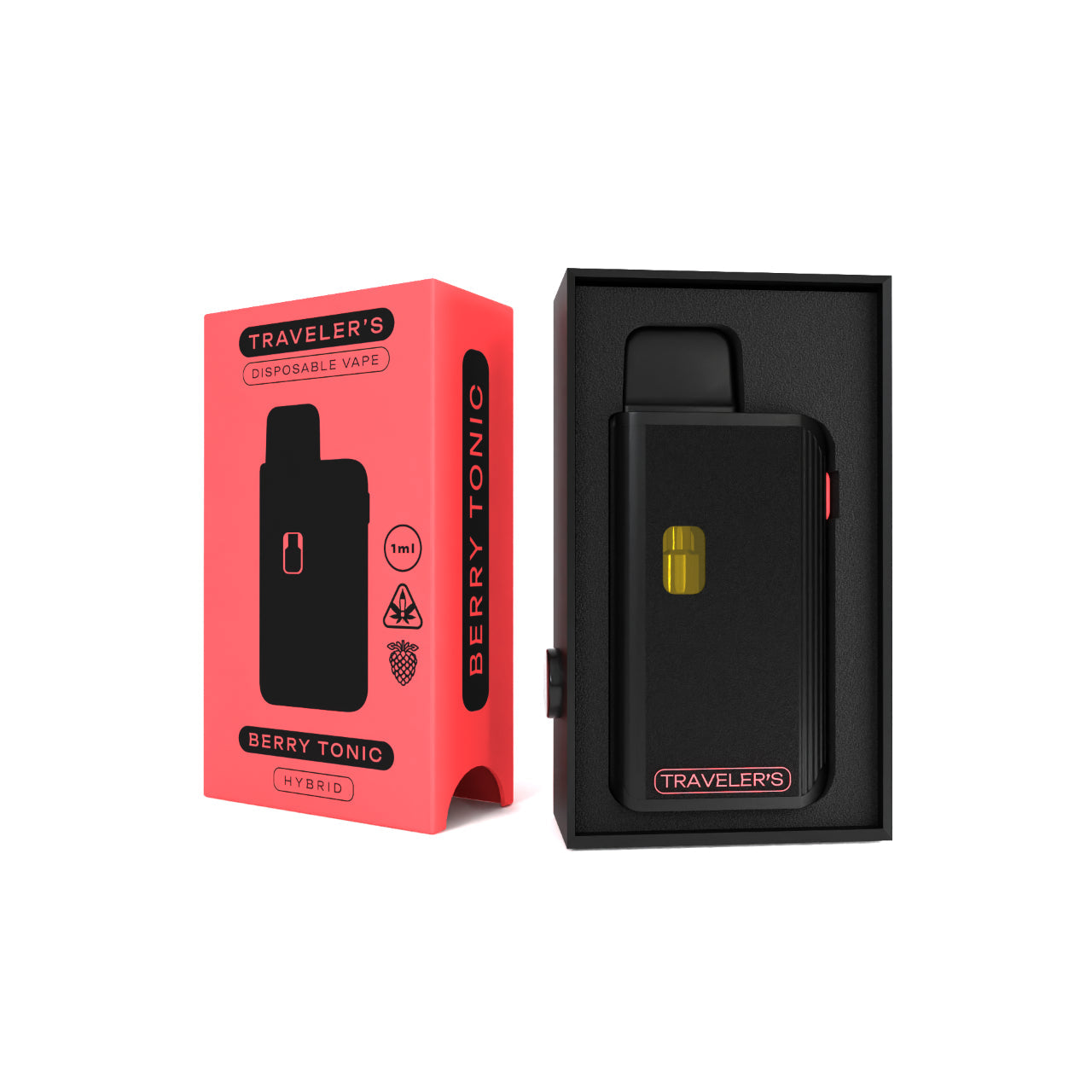 Traveler 1ml Disposable Vape Berry Tonic