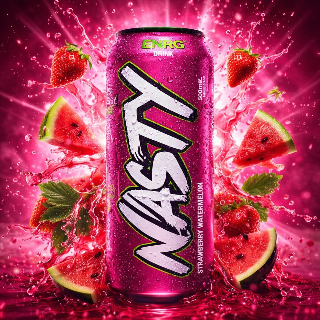 Strawberry Watermelon — Nasty Energy Drink