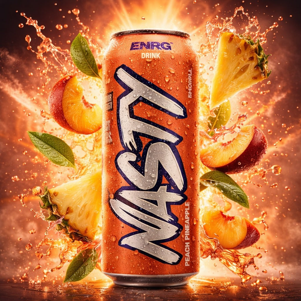 Peach Pineapple — Nasty Energy Drink