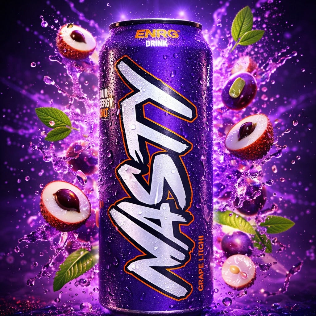 Grape Litchi — Nasty Energy Drink